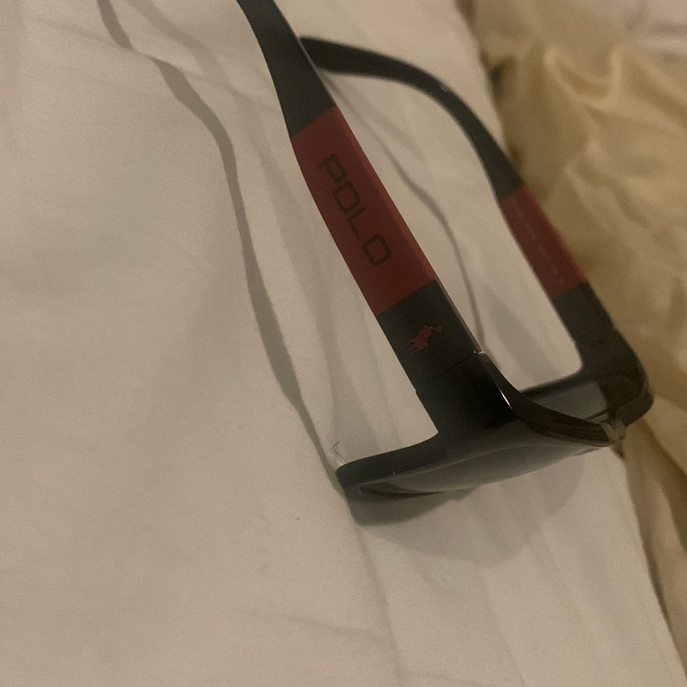 Polo by Ralph Lauren Sunglasses Black/red sports line